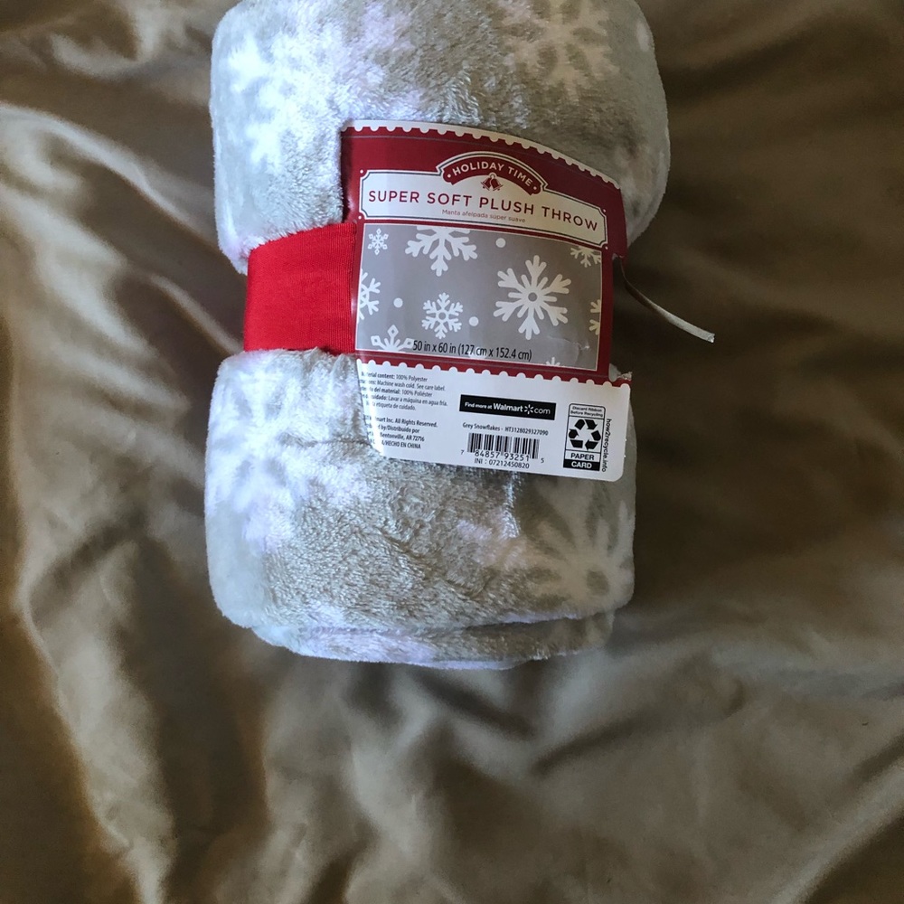 Snowflake blanket